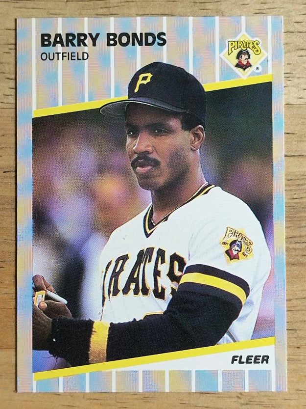1989 Fleer #202 Barry Bonds