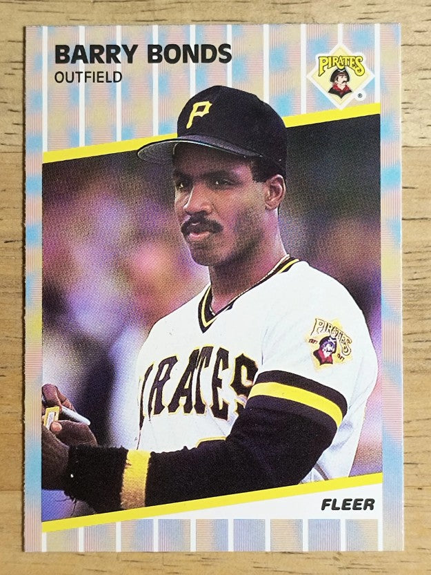 1989 Fleer #202 Barry Bonds