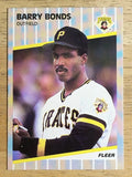 1989 Fleer #202 Barry Bonds