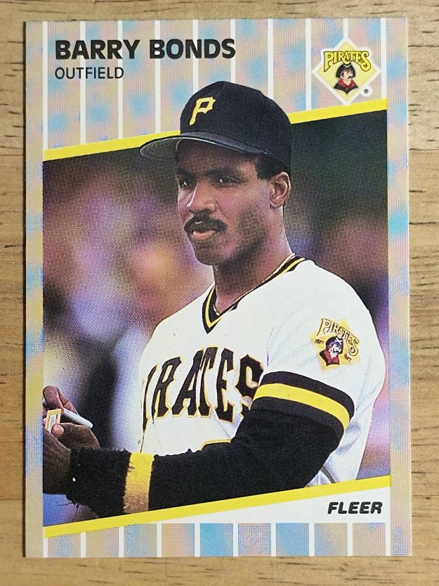 1989 Fleer #202 Barry Bonds