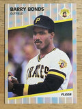 1989 Fleer #202 Barry Bonds