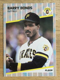 1989 Fleer #202 Barry Bonds