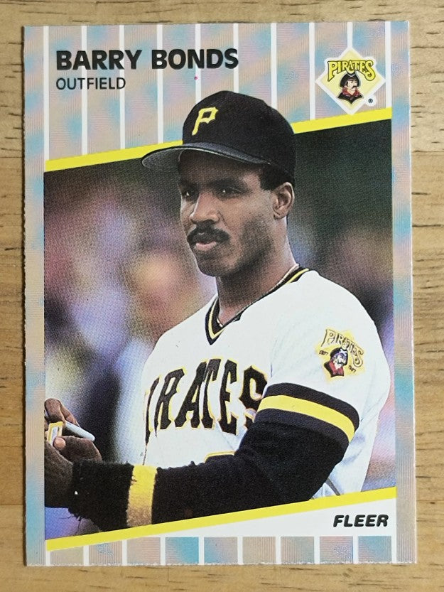 1989 Fleer #202 Barry Bonds