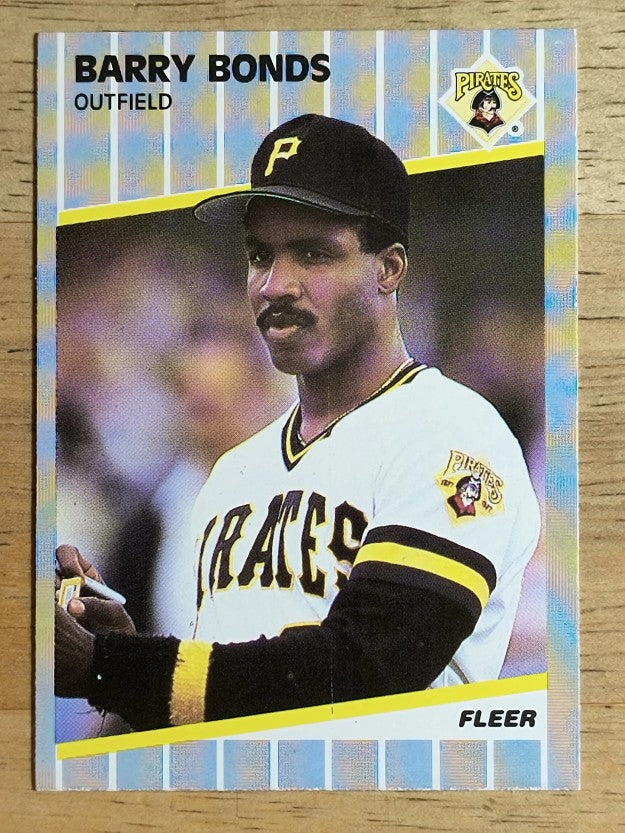 1989 Fleer #202 Barry Bonds
