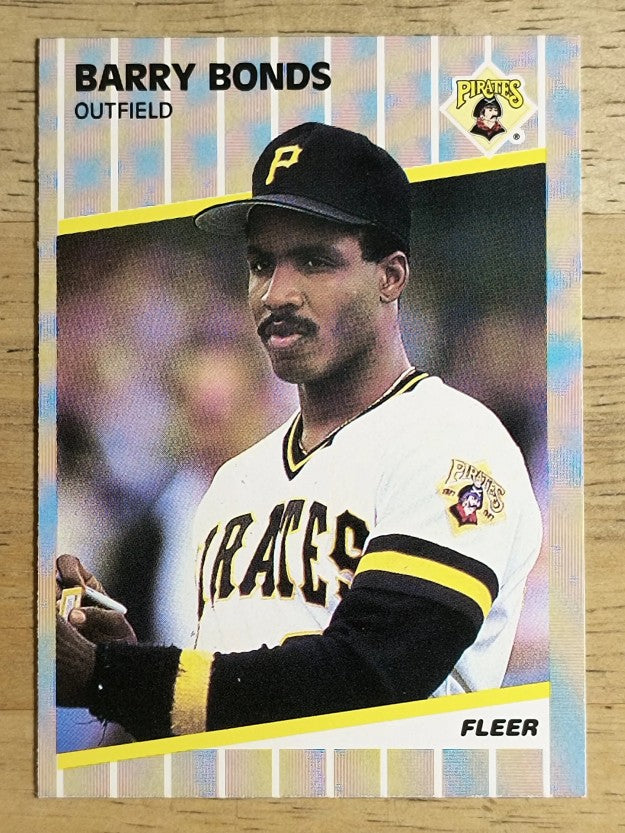 1989 Fleer #202 Barry Bonds