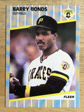 1989 Fleer #202 Barry Bonds