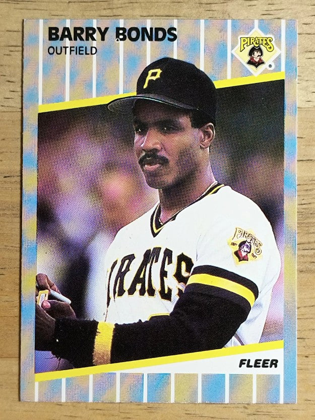 1989 Fleer #202 Barry Bonds