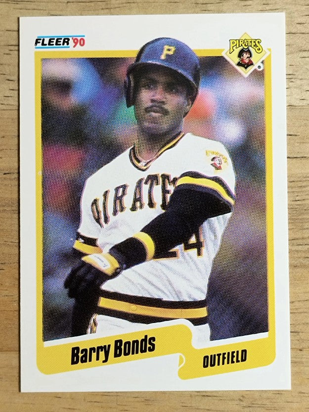 1990 Fleer #461 Barry Bonds