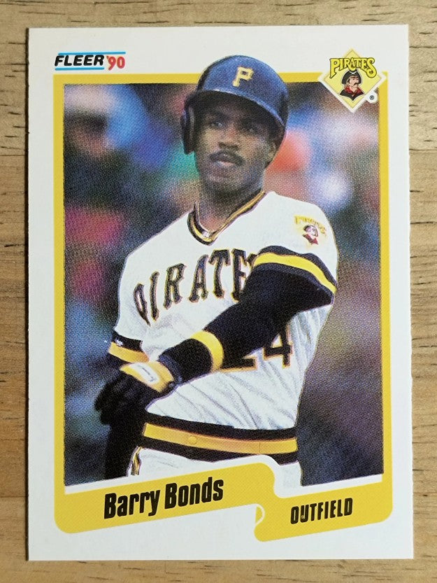 1990 Fleer #461 Barry Bonds
