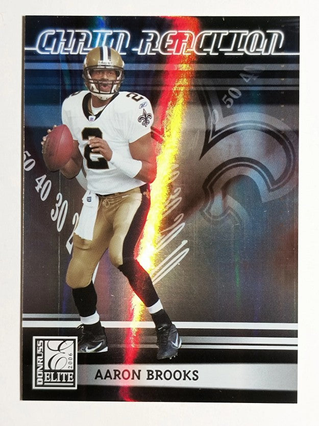 2006 Donruss Elite Chain Reaction Black #2 Aaron Brooks