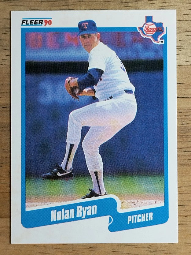 1990 Fleer #313 Nolan Ryan