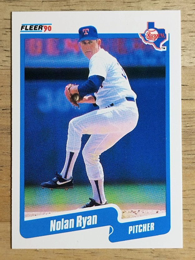 1990 Fleer #313 Nolan Ryan
