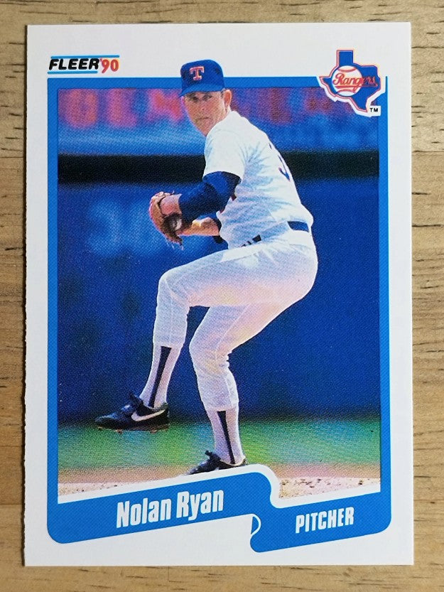 1990 Fleer #313 Nolan Ryan