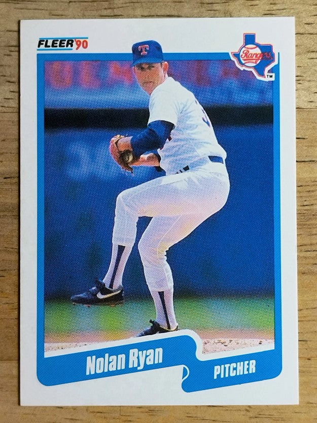 1990 Fleer #313 Nolan Ryan