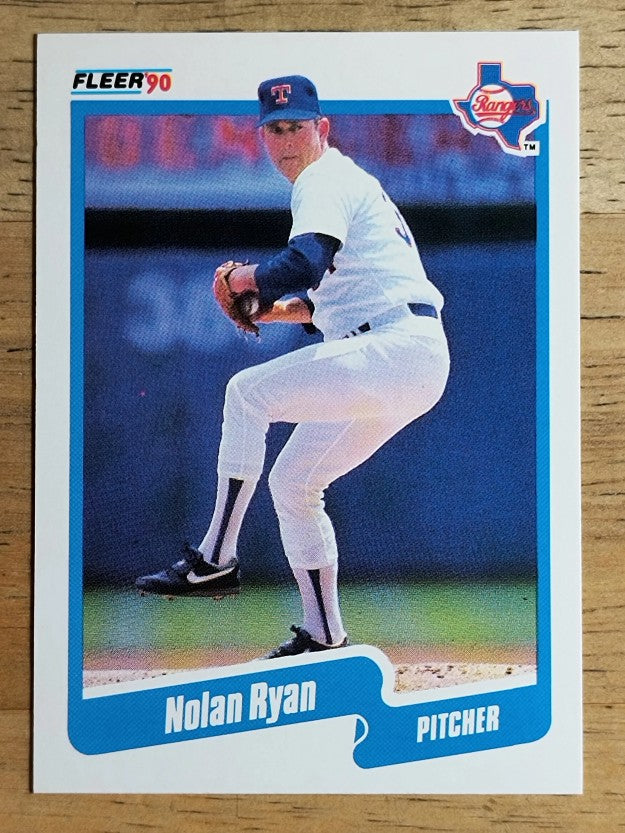 1990 Fleer #313 Nolan Ryan