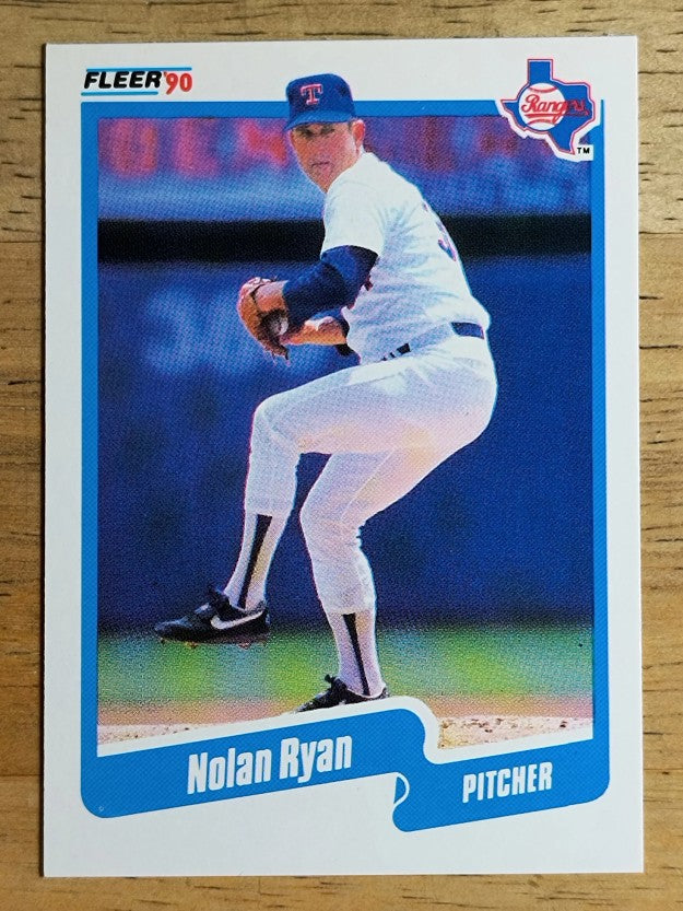 1990 Fleer #313 Nolan Ryan