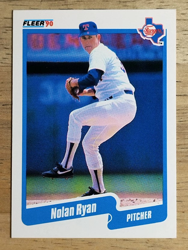 1990 Fleer #313 Nolan Ryan