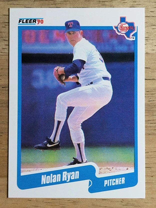 1990 Fleer #313 Nolan Ryan
