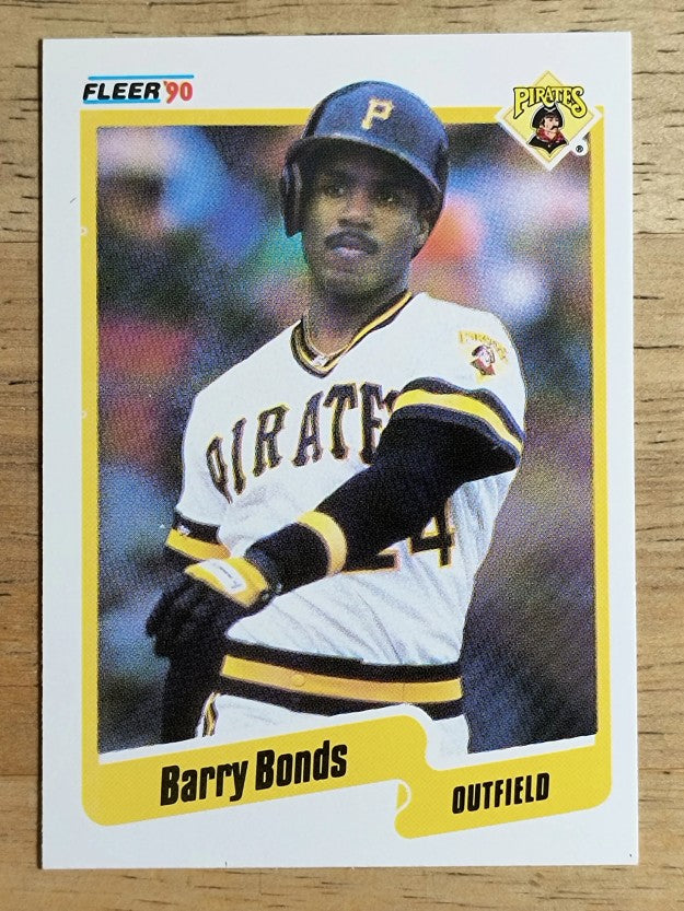1990 Fleer #461 Barry Bonds