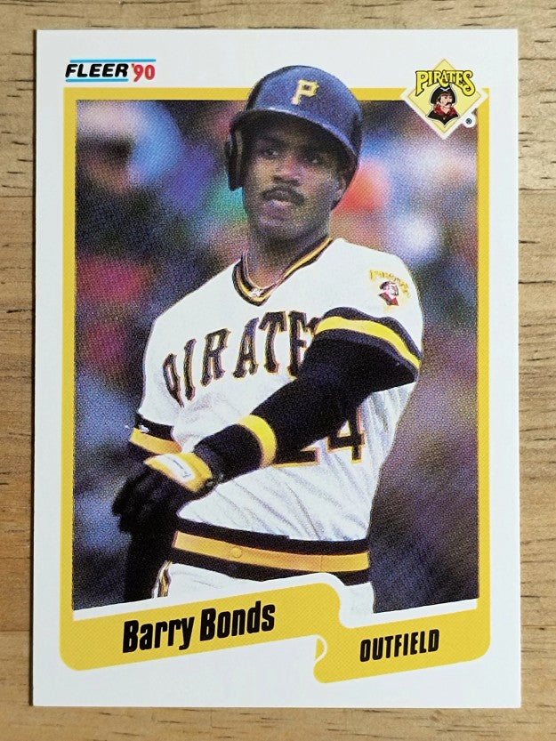 1990 Fleer #461 Barry Bonds