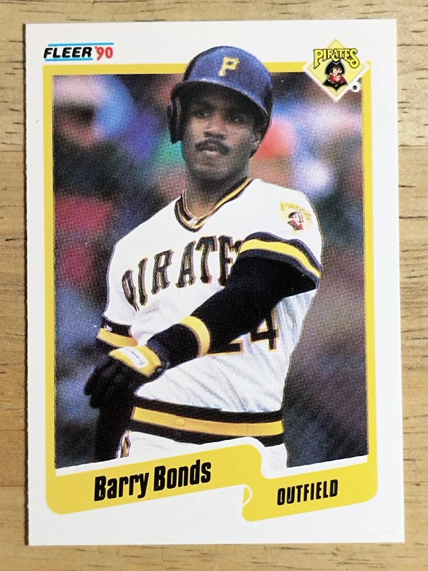 1990 Fleer #461 Barry Bonds