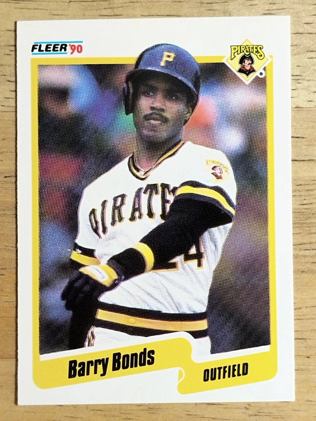 1990 Fleer #461 Barry Bonds