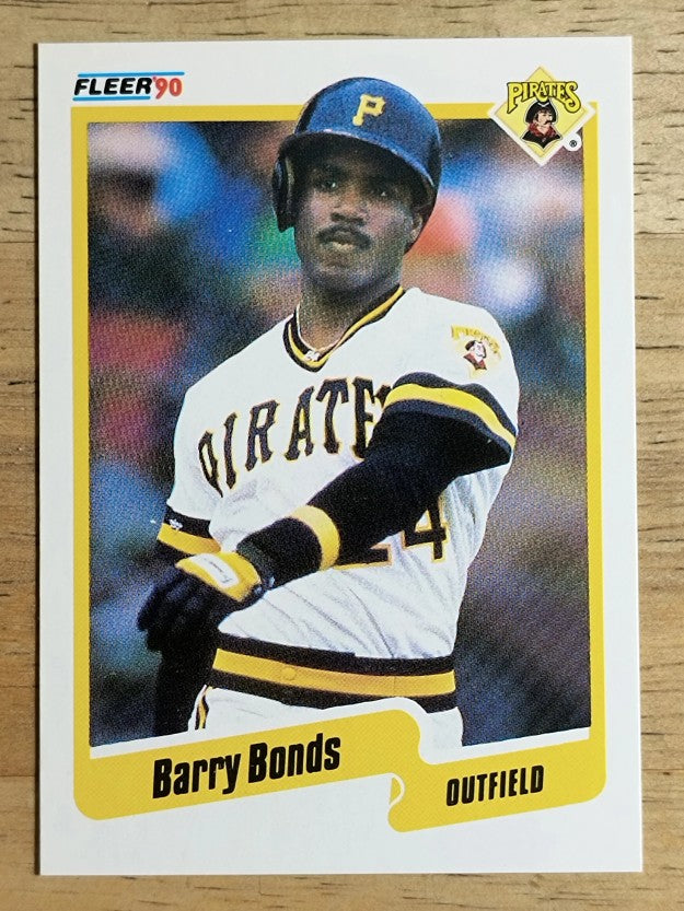 1990 Fleer #461 Barry Bonds