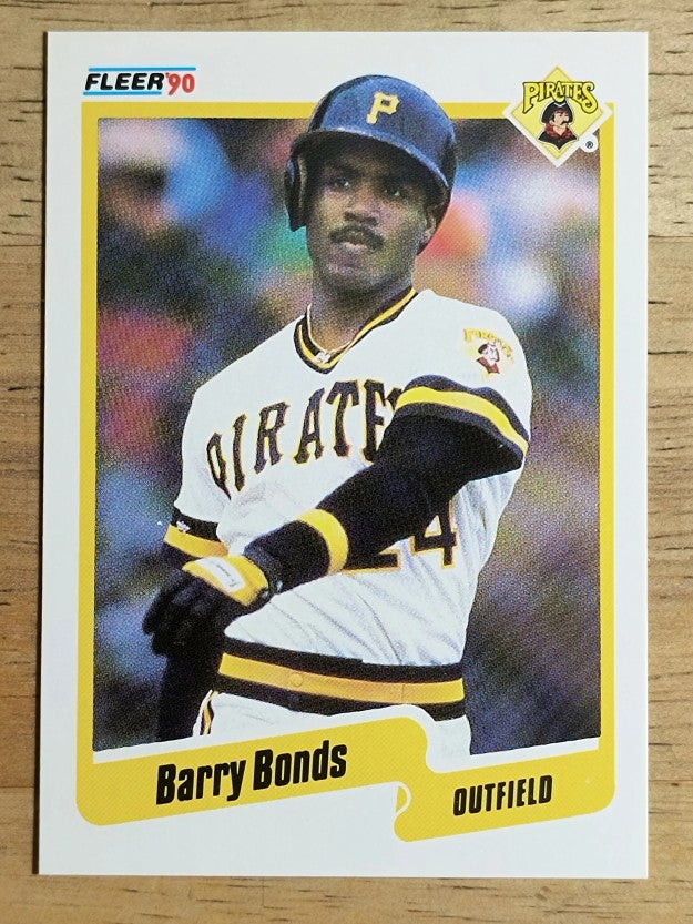 1990 Fleer #461 Barry Bonds