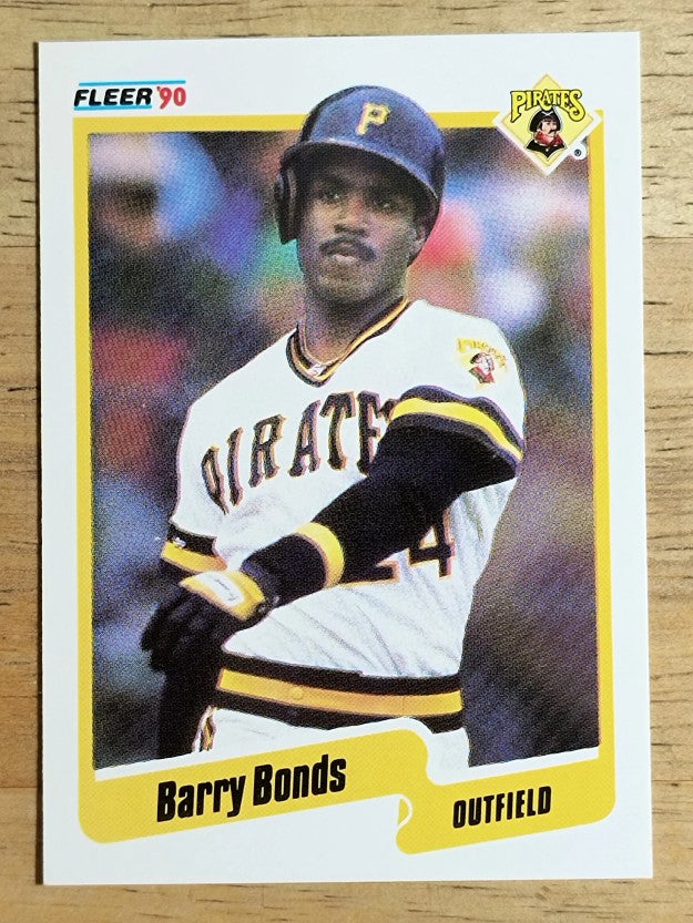 1990 Fleer #461 Barry Bonds