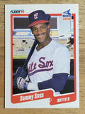 1990 Fleer #548 Sammy Sosa RC