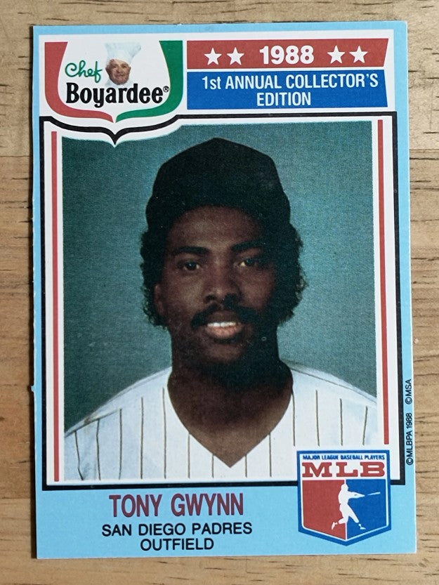 1988 Chef Boyardee #6 Tony Gwynn