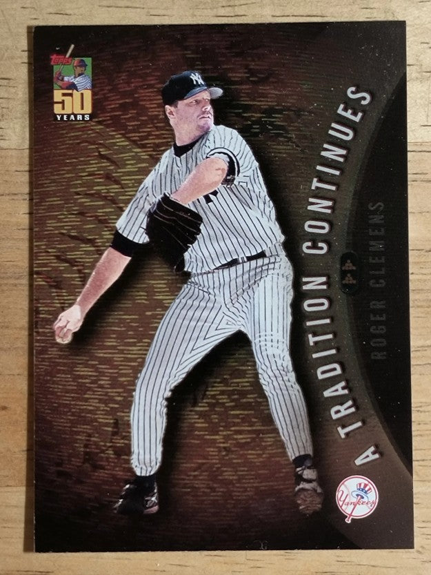 2001 Topps A Tradition Continues #TRC27 Roger Clemens (NM)