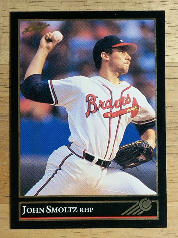 1992 Leaf Black Gold #191 John Smoltz