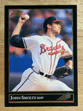 1992 Leaf Black Gold #191 John Smoltz