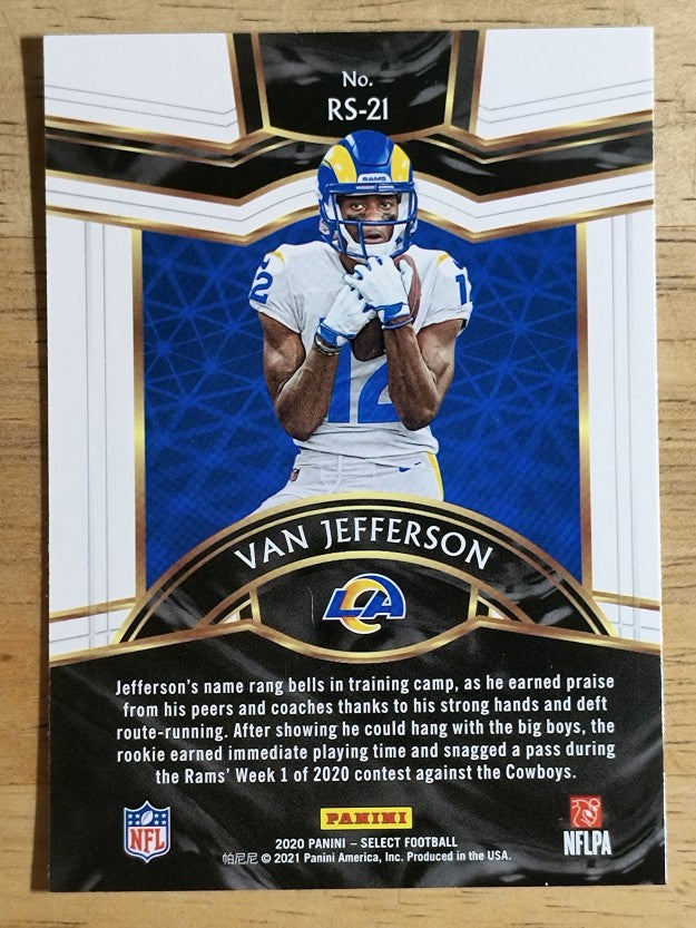 2020 Select Rookie Selections #21 Van Jefferson