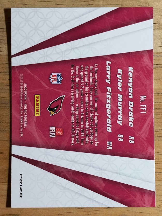 2020 Panini Mosaic Flea Flicker Mosaic #1 Kyler Murray/Drake/Larry Fitzgerald