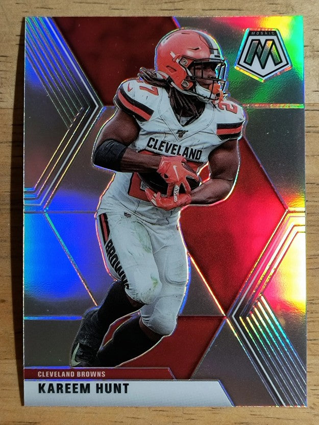 2020 Panini Mosaic Silver #57 Kareem Hunt