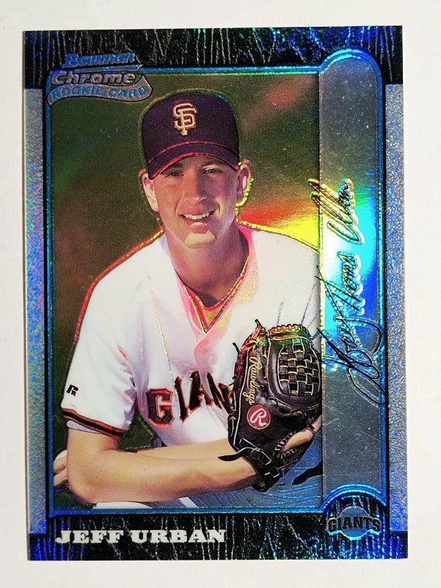 1999 Bowman Chrome Refractors #82 Jeff Urban