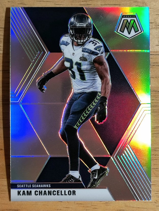 2020 Panini Mosaic Silver #187 Kam Chancellor