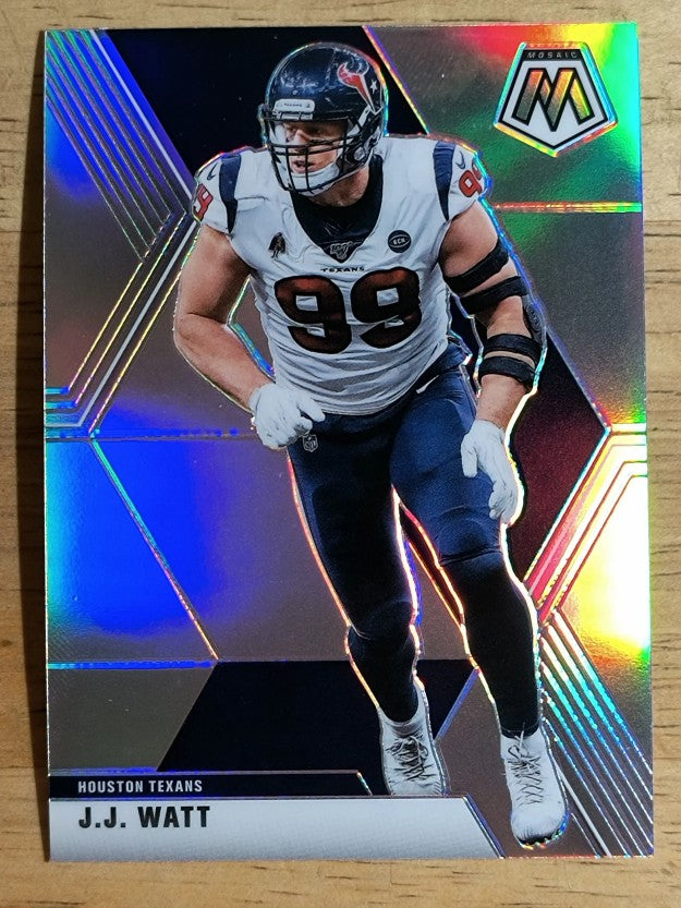 2020 Panini Mosaic Silver #87 J.J. Watt