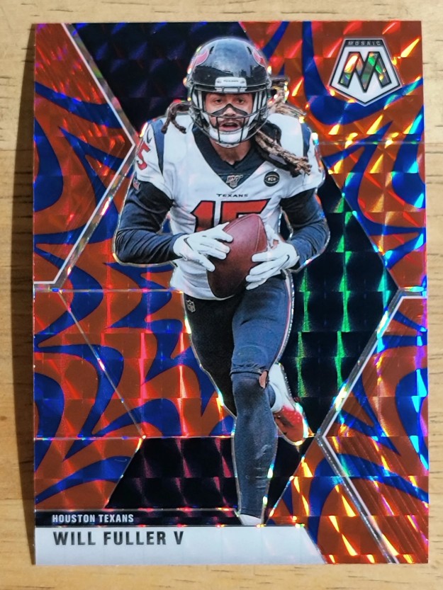 2020 Panini Mosaic Mosaic Reactive Blue #89 Will Fuller V