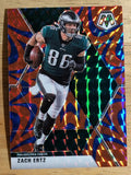 2020 Panini Mosaic Mosaic Reactive Blue #163 Zach Ertz