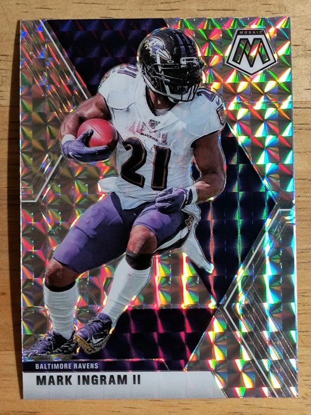 2020 Panini Mosaic Mosaic #20 Mark Ingram II