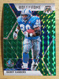 2020 Panini Mosaic Mosaic Green #294 Barry Sanders HOF