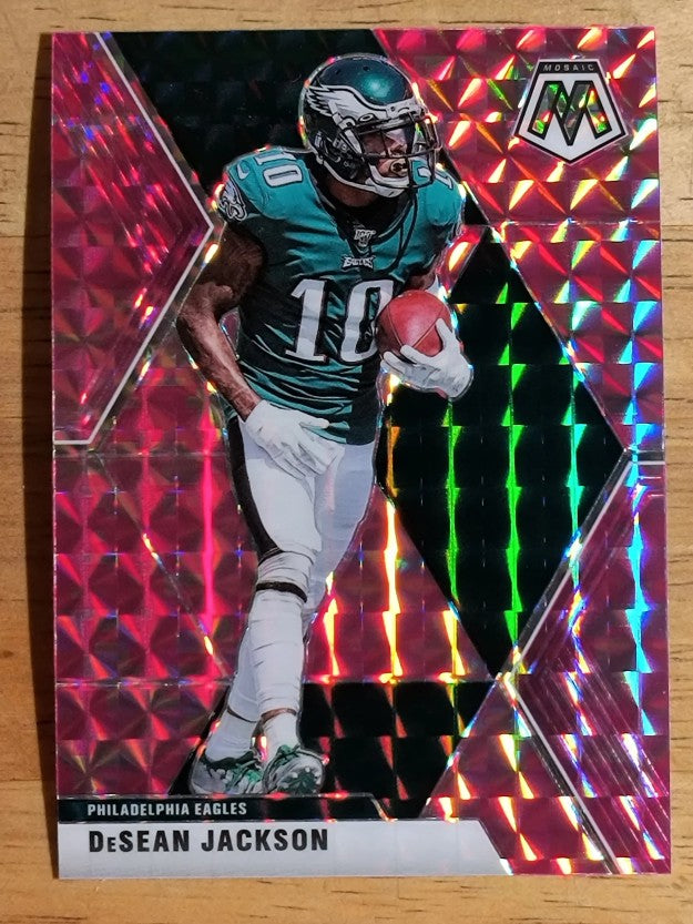 2020 Panini Mosaic Mosaic Camo Pink #166 DeSean Jackson