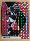 2020 Panini Mosaic Mosaic Camo Pink #163 Zach Ertz