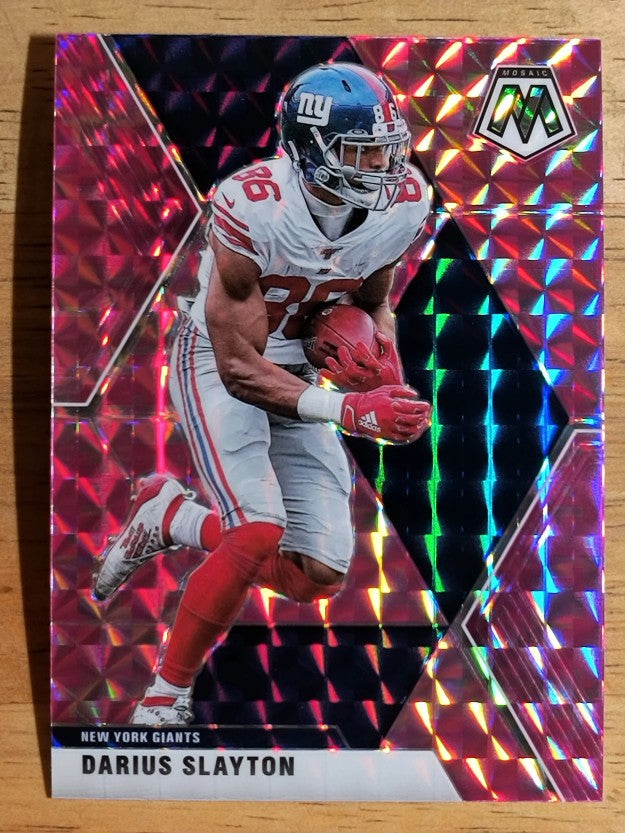 2020 Panini Mosaic Mosaic Camo Pink #152 Darius Slayton
