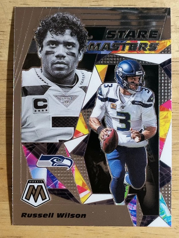 2020 Panini Mosaic Stare Masters #SM6 Russell Wilson