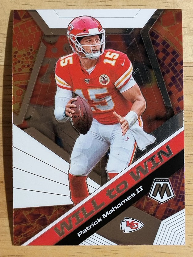 2020 Panini Mosaic Will to Win #1 Patrick Mahomes II