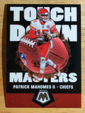 2020 Panini Mosaic Touchdown Masters #TM8 Patrick Mahomes II